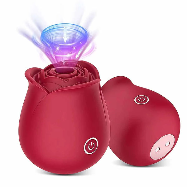 Rose Succion Mini Stimulateur Élégant
